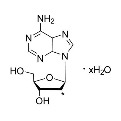 2′-Deoxyadenosine·H₂O (deoxyribose-2-¹³C, 99%)