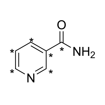 Vitamin B₃ (nicotinamide) (¹³C₆, 99%)