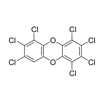1,2,3,4,6,7,8-HeptaCDD (unlabeled) 25 ng/mL in nonane