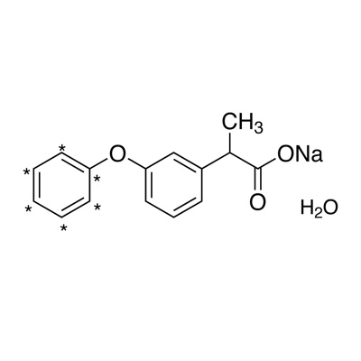 Fenoprofen sodium salt hydrate (ring-¹³C₆, 99%)