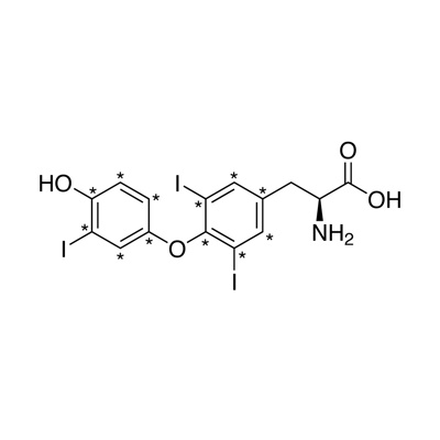 3,3′,5-Triiodo-L-thyronine (ring-¹³C₁₂, 99%) CP 94%