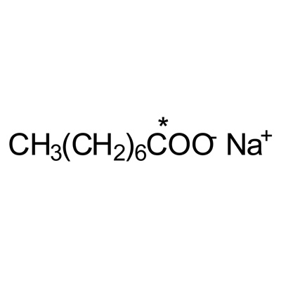 Sodium octanoate (1-¹³C, 99%)