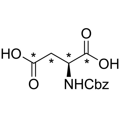 L-Aspartic acid-𝑁-α-Cbz (¹³C₄, 97-99%)