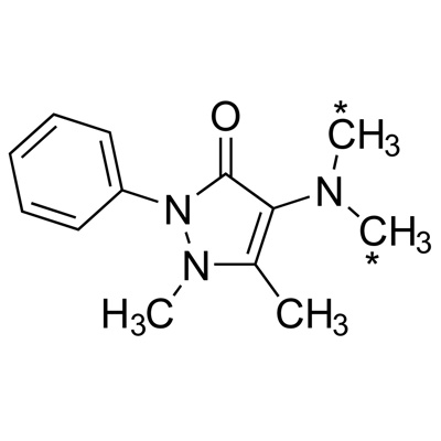 Aminopyrine (𝑁,𝑁-dimethyl-¹³C₂, 99%)