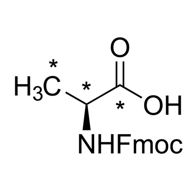 L-Alanine-𝑁-Fmoc (¹³C₃, 97-99%)