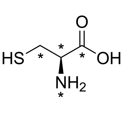 L-Cysteine (¹³C₃, 99%; ¹⁵N, 99%)