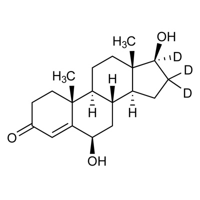 4-Androstene-6β,17β-diol-3-one (16,16,17-D₃, 98%)