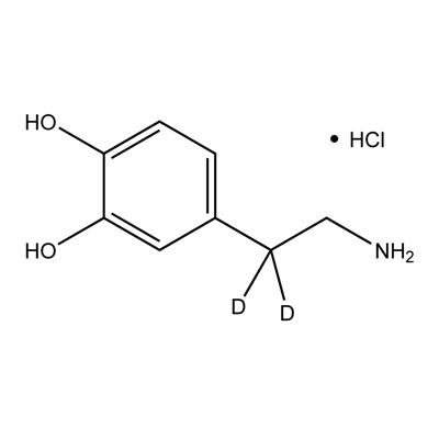 Dopamine·HCl (2-(3,4-dihydroxyphenyl)- ethylamine·HCl) (2,2-D₂, 97-98%)