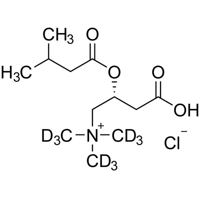 L-Carnitine·HCl, 𝑂-isovaleryl (𝑁,𝑁,𝑁-trimethyl-D₉, 98%)