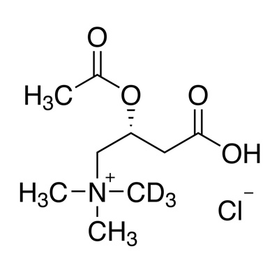 L-Carnitine·HCl, 𝑂-acetyl (𝑁-methyl-D₃, 98%)