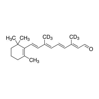 Vitamin A aldehyde (retinal) (19,19,19,20,20,20-D₆, 96%)