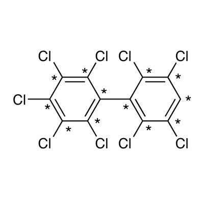 2,2′,3,3′,4,5,5′,6,6′-NonaCB (PCB-208) (¹³C₁₂, 99%) 40±2 µg/mL in nonane