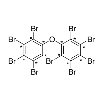 2,2′,3,3′,4,4′,5,5′,6-NonaBDE (BDE-206) (¹³C₁₂, 99%) 50 µg/mL in nonane
