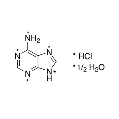 Adenine·HCl (1/2 H₂O) (¹⁵N₅, 98%)