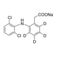 Diclofenac sodium (D₄, 98%) 100 µg/mL in methanol