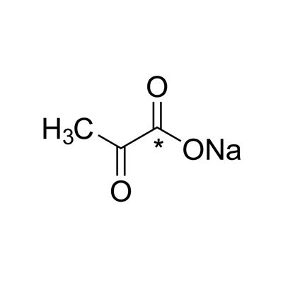 Sodium pyruvate (1-¹³C, 99%)