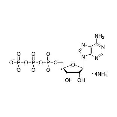 Adenosine 5′-triphosphate, ammonium salt (4′-¹³C, 99%) (in solution) CP 95%