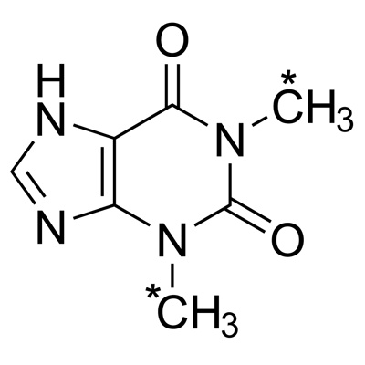 Theophylline (dimethyl-¹³C₂, 99%)
