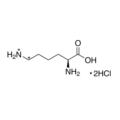 L-Lysine·2HCl (6-¹³C, 99%; ε-¹⁵N, 98%)