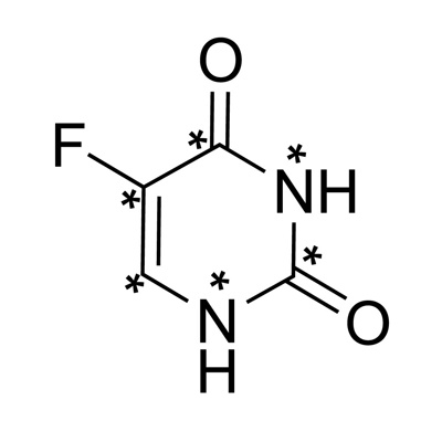 5-Fluorouracil (¹³C₄, 99%; ¹⁵N₂, 98%)