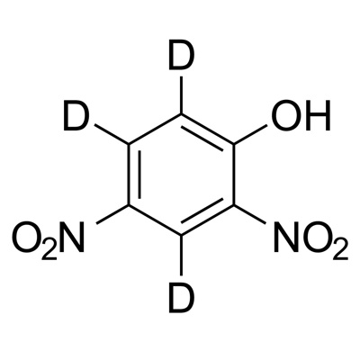 2,4-Dinitrophenol (ring-D₃, 98%) 1 mg/mL in methanol-OD (contains 0.35 mg/mL deuterium oxide)