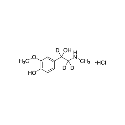 DL-Metanephrine·HCl (α,β,β-D₃, 98%)