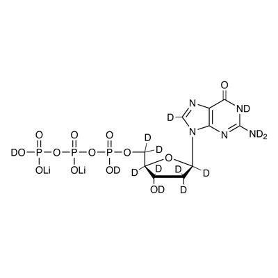 2-Deoxyguanosine 5′-triphosphate, dilithium salt (U-D, 97%) CP 90% (in solution)