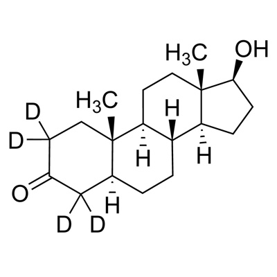 5-α-Dihydrotestosterone (2,2,4,4-D₄, 98%) CP 95%