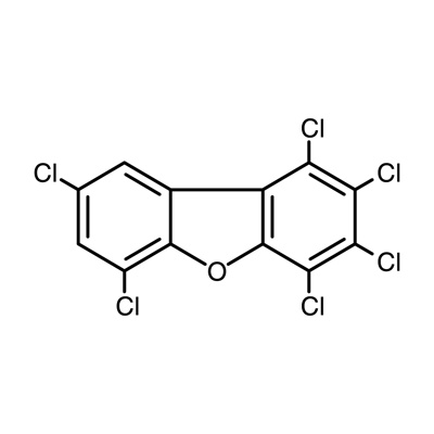 1,2,3,4,6,8-Hexachlorodibenzofuran (unlabeled) 50 µg/mL in nonane