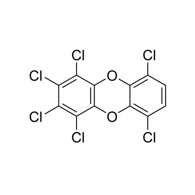 1,2,3,4,6,9-HexaCDD (unlabeled) 25 ng/mL in nonane