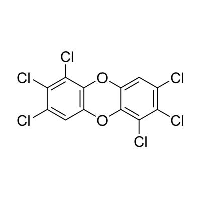 1,2,3,6,7,8-HexaCDD (unlabeled) 25 ng/mL in nonane