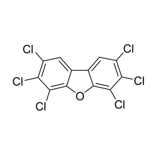 1,2,3,6,7,8-HexaCDF (unlabeled) 25 ng/mL in nonane