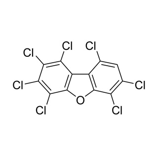 1,2,3,4,6,7,9-HeptaCDF (unlabeled) 25 ng/mL in nonane