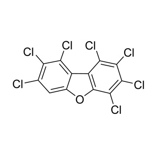 1,2,3,4,7,8,9-HeptaCDF (unlabeled) 25 ng/mL in nonane