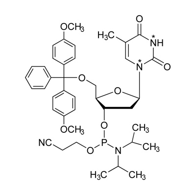 Thymidine phosphoramidite (¹⁵N₂, 96-98%) CP 95%