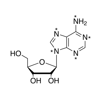 Adenosine (U-¹⁵N₅, 96-98%)