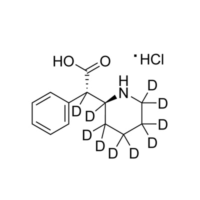 (±)-Threo-ritalinic acid·HCl (D₁₀, 98%) 100 µg/mL in methanol (As free base)