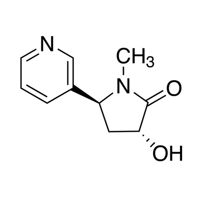 (+)-𝑡𝑟𝑎𝑛𝑠-3′-Hydroxycotinine (unlabeled) 100 µg/mL in methanol