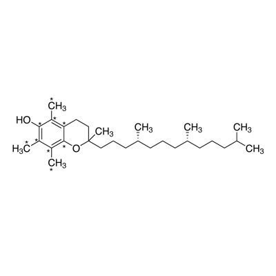 Vitamin E (α-tocopherol) (trimethylphenyl-¹³C₉, 99%) CP 96%