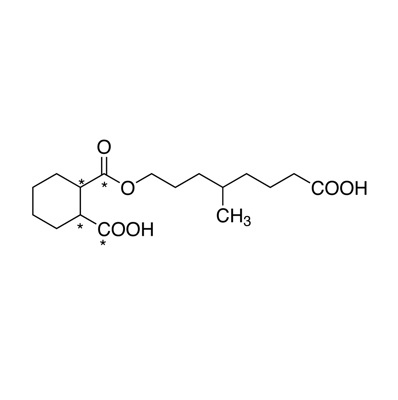 Cyclohexane-1,2-dicarboxylic acid,mono-(7-carboxy- 4-methylheptyl) ester (¹³C₄, 99%) 100 µg/mL in MTBE