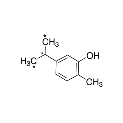 5-Isopropyl-2-methylphenol (isopropyl-¹³C₃, 99%) 100 µg/mL in methanol