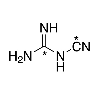 Dicyandiamide (2-cyanoguanidine) (¹³C₂, 99%)