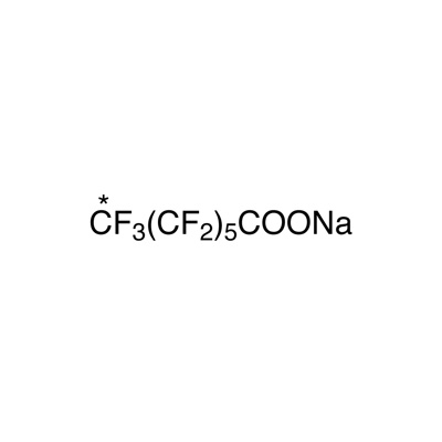 Sodium perfluoro-𝑛-heptanoate (PFHpA) (¹³C₇, 99%) 50 µg/mL in methanol