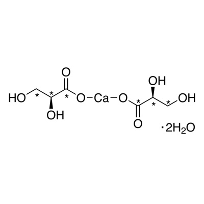 L-Glyceric acid, calcium salt dihydrate (¹³C₃, 99%)