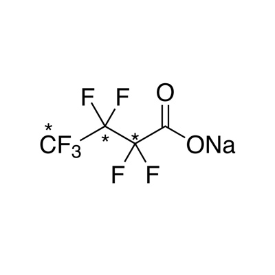 Sodium perfluoro-n-butyric acid (PFBA) (2,3,4-¹³C₃, 99%) 50 µg/mL in MeOH CP 95%