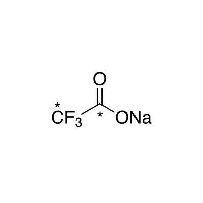 Sodium trifluoroacetate (TFA) (¹³C₂, 99%) 50 µg/mL in MeOH