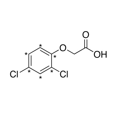 2,4-Dichlorophenoxyacetic acid (ring-¹³C₆, 99%) 100 µg/mL in acetonitrile