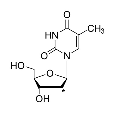 Thymidine (deoxyribose-2-¹³C, 99%)