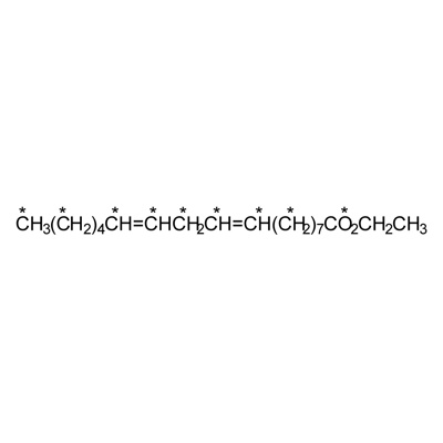Linoleic acid (18:2), ethyl ester (linoleate-U-¹³C₁₈, 98%) CP 95%
