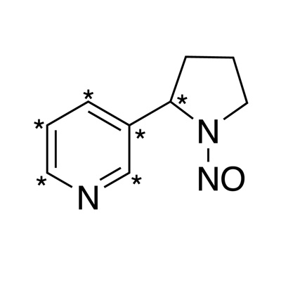 NNN (2,2′,3,4,5,6-¹³C₆, 99%) 100 µg/mL in 90:10 nonane:ethanol